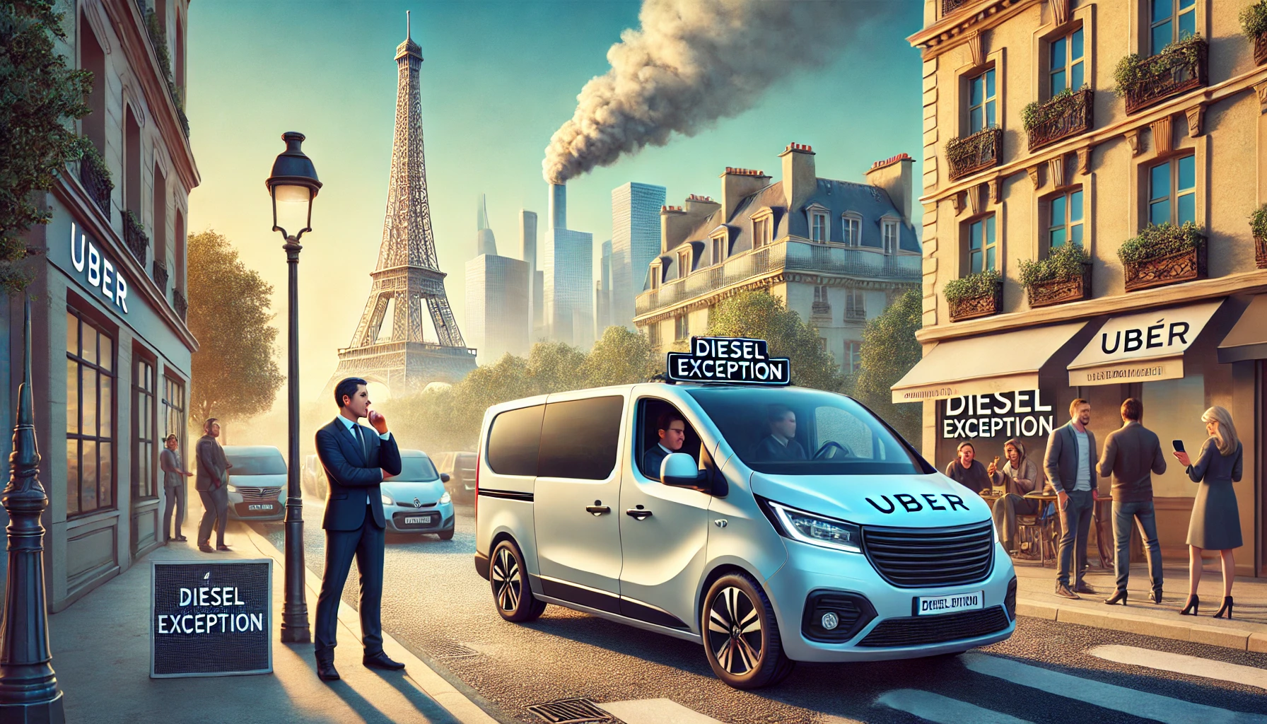 Uber stoppe (presque) le diesel en France